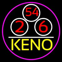 Keno With Ball 3 Enseigne Néon