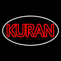 Kuran With Border Enseigne Néon