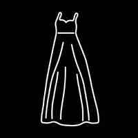 Lady Wedding Gown 1 Enseigne Néon
