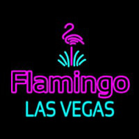 Large Flamingo Hotel Las Vegas Enseigne Néon