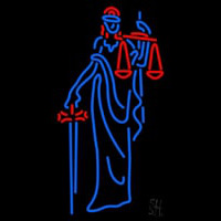 Law Office Logo Enseigne Néon