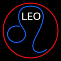 Leo Zodiac Enseigne Néon