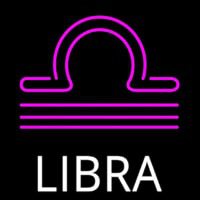 Libra Icon Enseigne Néon