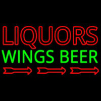 Liquor Wings Beer Enseigne Néon