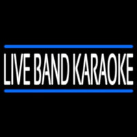 Live Band Karaoke Enseigne Néon