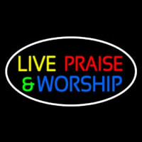 Live Praise And Worship With Border Enseigne Néon