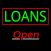Loans Open Enseigne Néon