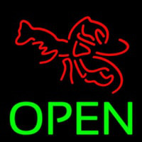 Lobster Open 1 Enseigne Néon