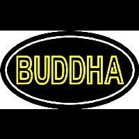 Lord Buddha With Border Enseigne Néon