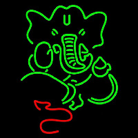 Lord Ganesha Enseigne Néon