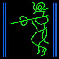 Lord Krishna With Line Enseigne Néon