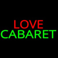 Love Cabaret Enseigne Néon