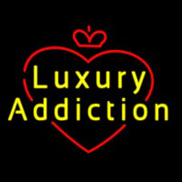 Lu ury Addict Enseigne Néon