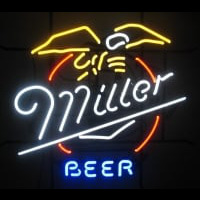 MILLER BEER LAGER BAR PUB Enseigne Néon