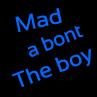 Mad A Bont The Boy Enseigne Néon