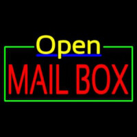 Mailbo  Open Enseigne Néon