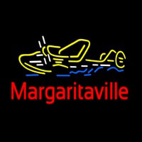 Margaritaville Seaplane Enseigne Néon