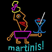 Martinis Enseigne Néon