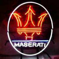 Maserati European Auto Bière Bar Enseigne Néon