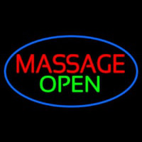 Massage Open Enseigne Néon