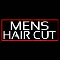 Mens Hair Cut Enseigne Néon