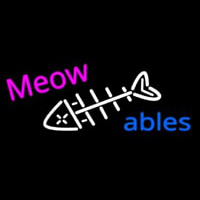 Meow Ables Enseigne Néon