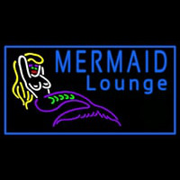 Mermaid Lounge Enseigne Néon