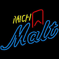 Michelob Mich Malt Red Ribbon Beer Sign Enseigne Néon
