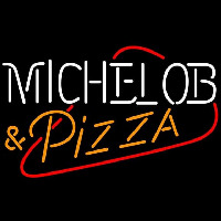 Michelob Pizza Beer Sign Enseigne Néon