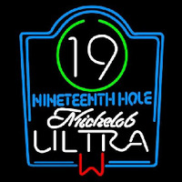 Michelob Ultra 19th Hole Beer Sign Enseigne Néon