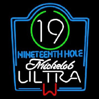 Michelob Ultra 19th Hole Enseigne Néon
