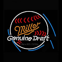 Miller Baseball Enseigne Néon