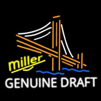 Miller Golden Gate Bridge Enseigne Néon