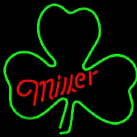 Miller Green Clover Enseigne Néon