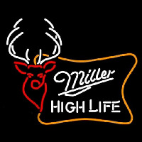 Miller High Life Buck Enseigne Néon