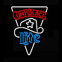 Miller Lite Clint Black Star Enseigne Néon