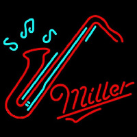 Miller Sa ophone Beer Sign Enseigne Néon