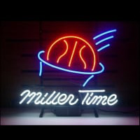 Miller Time Basketball Enseigne Néon