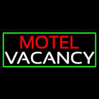 Motel Vacancy With Green Enseigne Néon