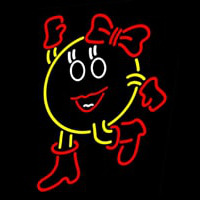Ms Pac Man Enseigne Néon