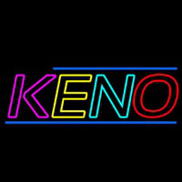 Multi Color Keno Border 3 Enseigne Néon