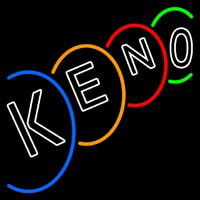 Multi Color Keno Enseigne Néon