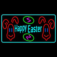 Multicolor Happy Easter 2 Enseigne Néon