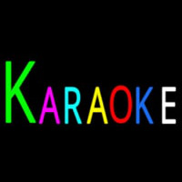 Multicolored Karaoke Enseigne Néon