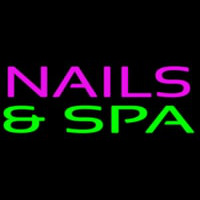 Nails And Spa Enseigne Néon