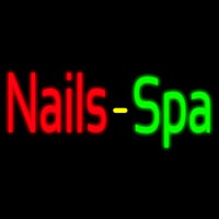 Nails Spa Enseigne Néon