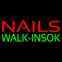 Nails Walkins Ok Enseigne Néon