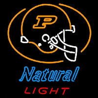 Natural Light Purdue University Boilermakers Helmet Beer Sign Enseigne Néon