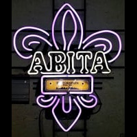 New Abita Restoration Pale Ale Nola Purple Man Cave Enseigne Néon