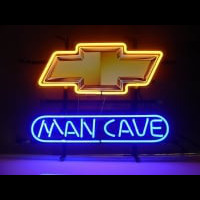 New Chevrolet Chevy Man Cave Enseigne Néon
